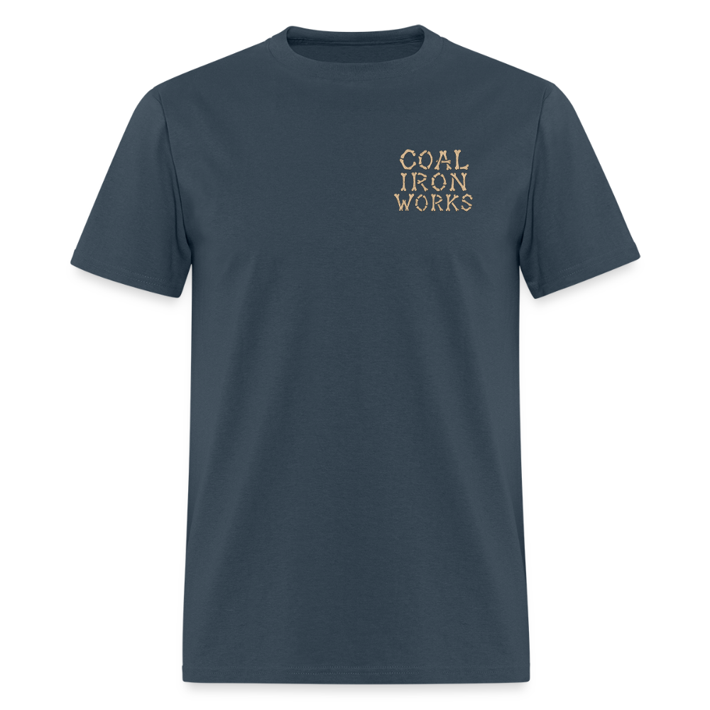 Good Bones C-Frame Tee -  blue dusk