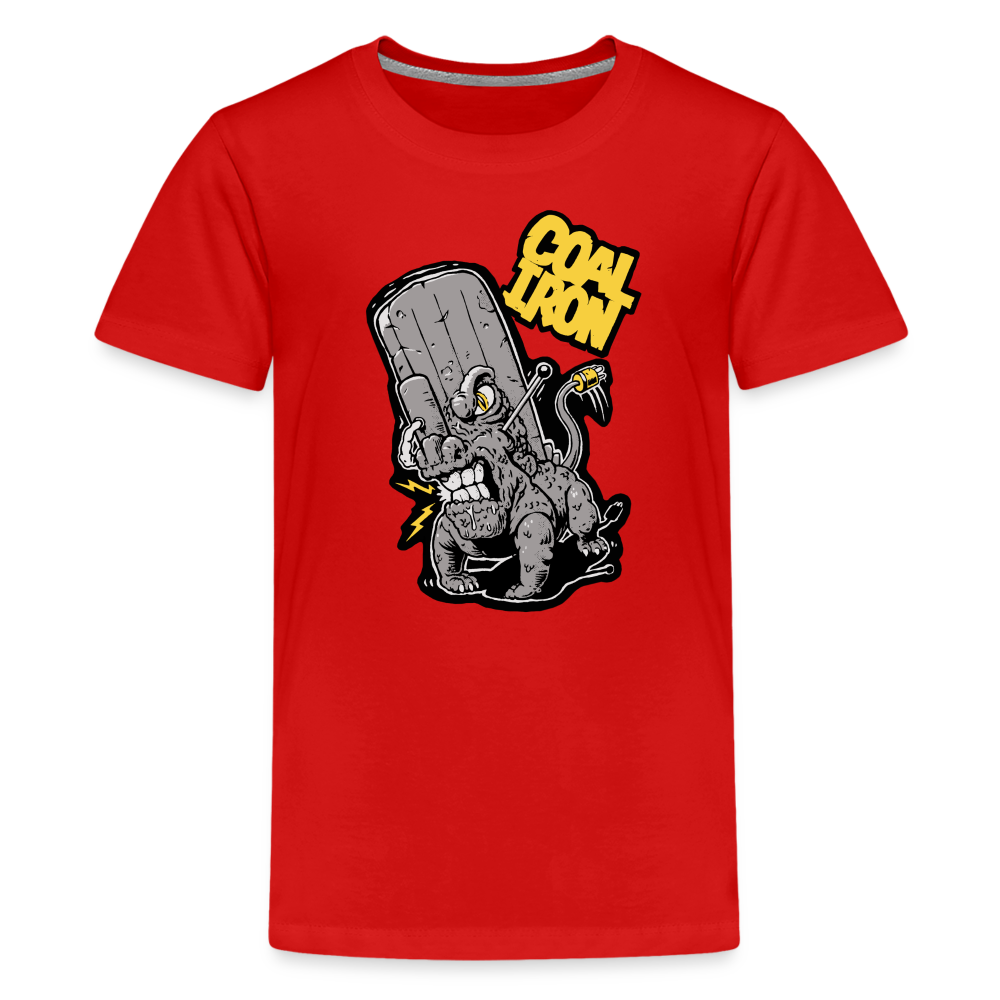 Kids' Premium MONSTER 16-Ton T-Shirt - red