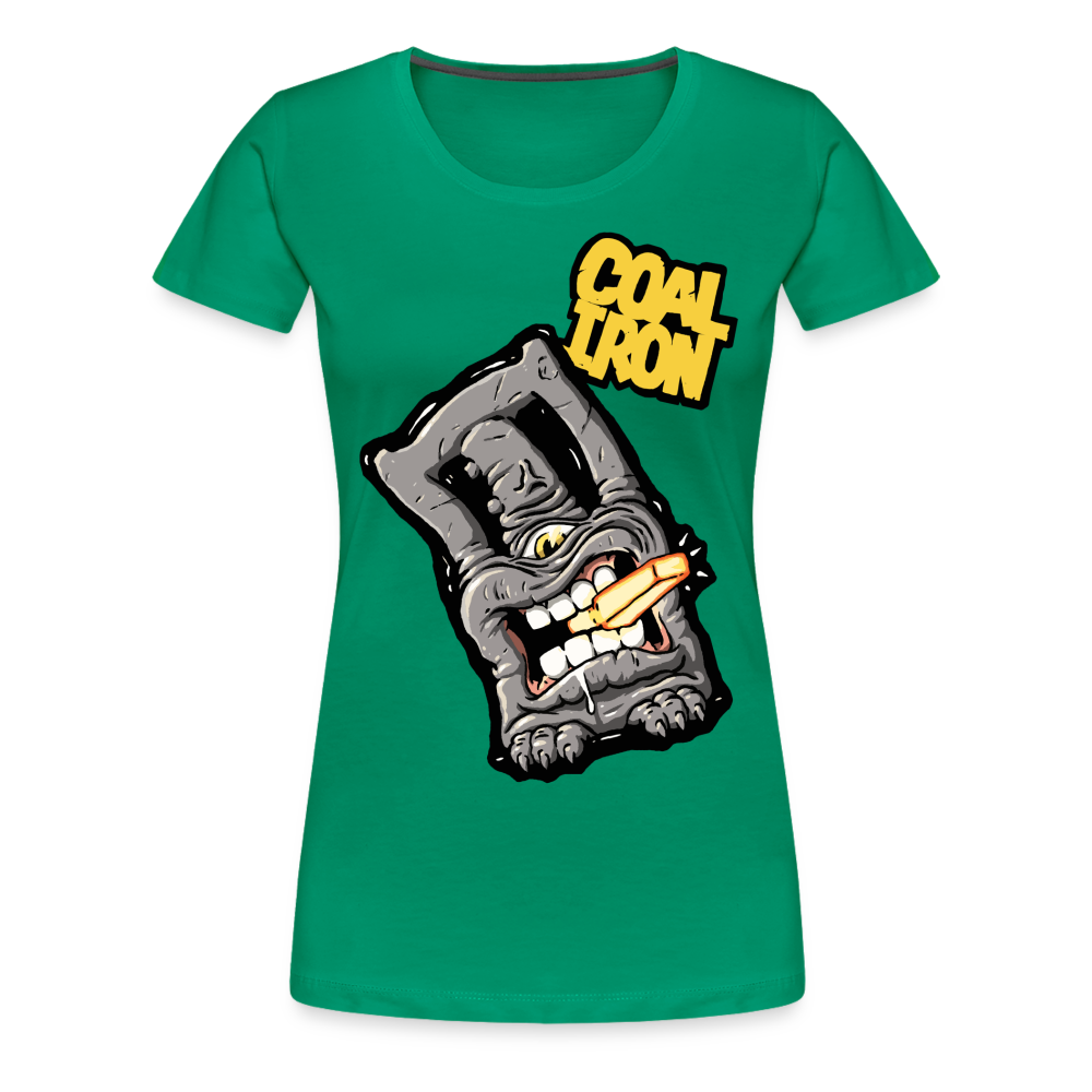 Women’s Premium MONSTER 12-Ton T-Shirt - kelly green