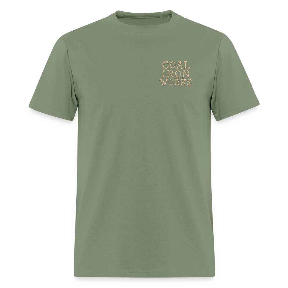 Good Bones C-Frame Tee - military green