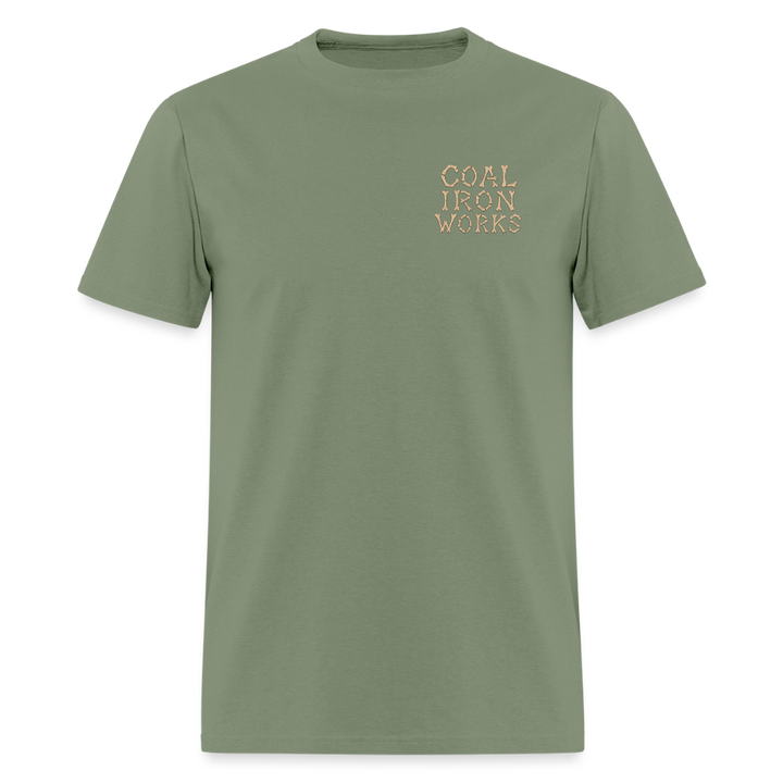 Good Bones C-Frame Tee - military green