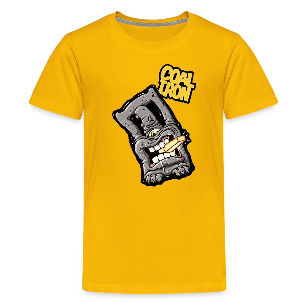 Kids' Premium MONSTER 12-Ton T-Shirt - sun yellow