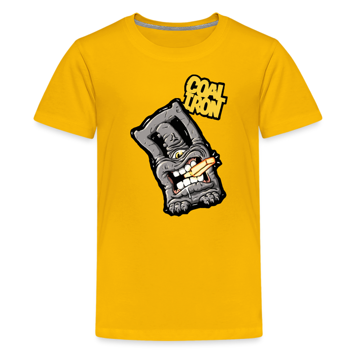 Kids' Premium MONSTER 12-Ton T-Shirt - sun yellow