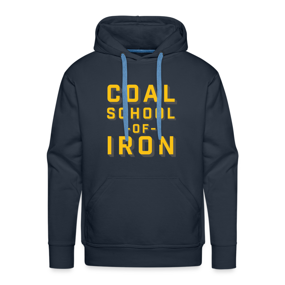 Coal School Premium Hoodie - navy