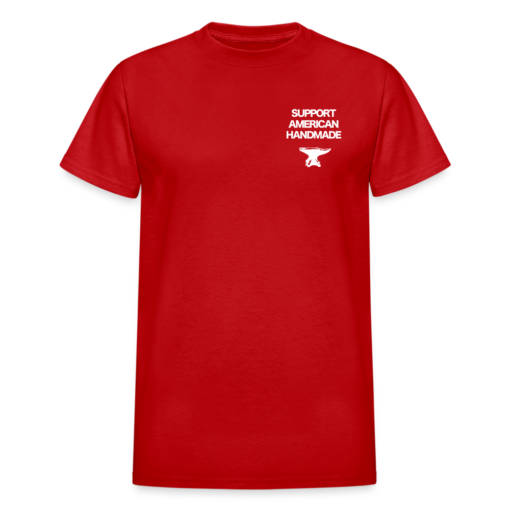 Support American Handmade Heavyweight Tee - red