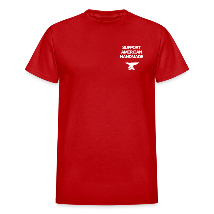 Support American Handmade Heavyweight Tee - red