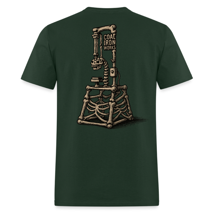 Good Bones C-Frame Tee - forest green