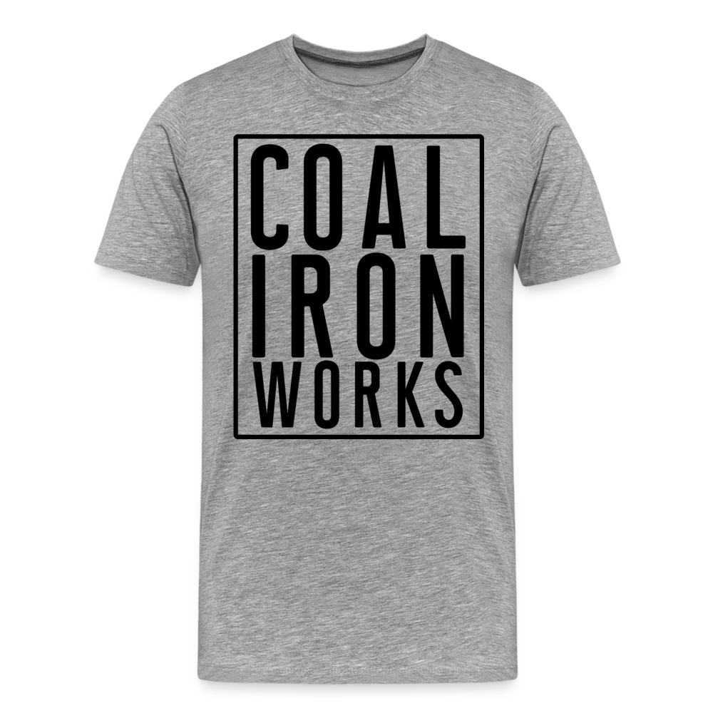 Men's Premium CIW Logo T-Shirt - heather gray