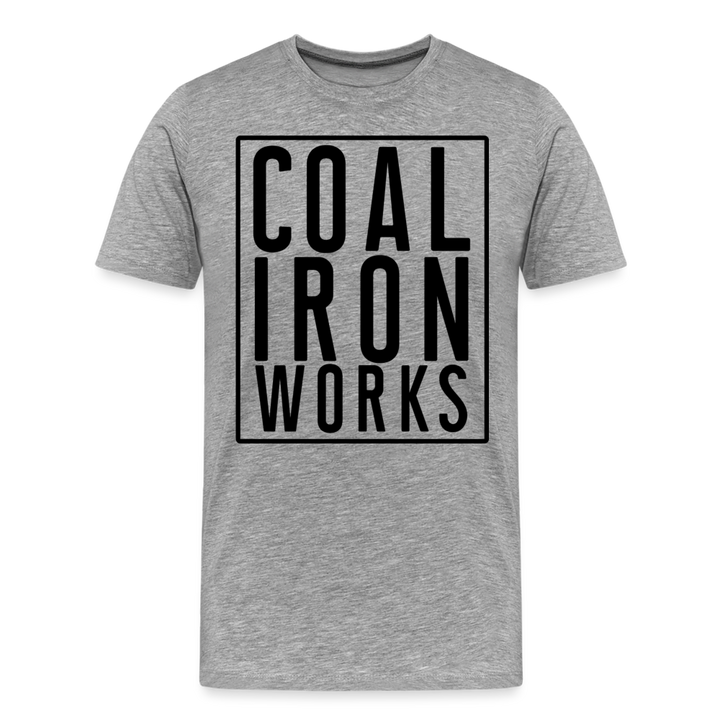 Men's Premium CIW Logo T-Shirt - heather gray