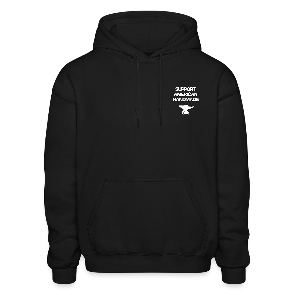 Support American Handmade Hoodie - black