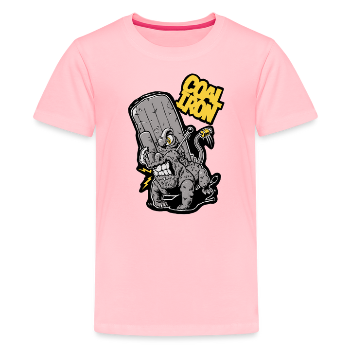 Kids' Premium MONSTER 16-Ton T-Shirt - pink