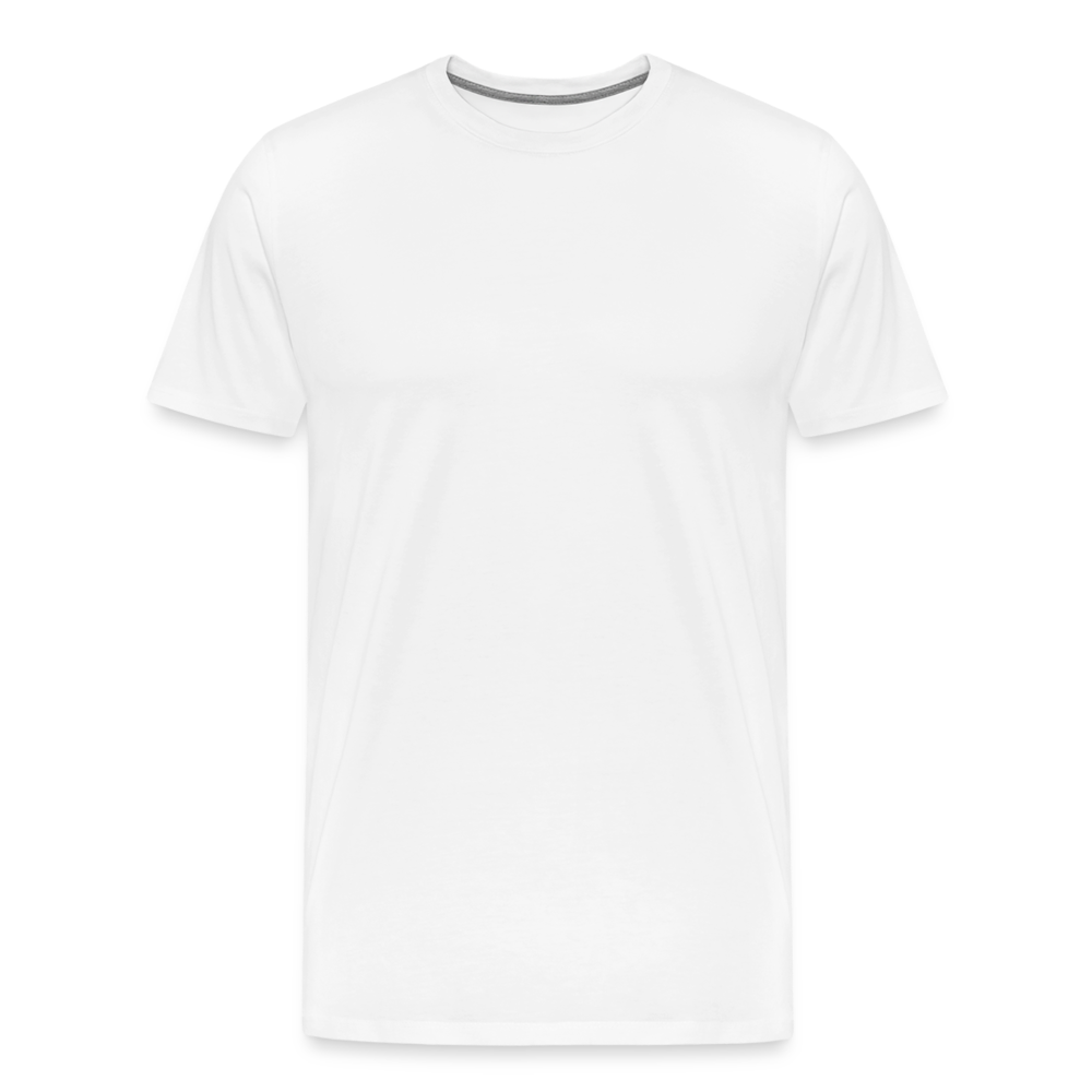 Men's Premium CIW White Logo T-Shirt - white