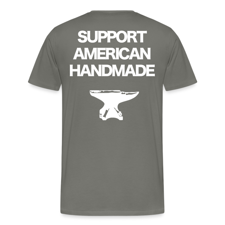 American Made Premium T-Shirt - asphalt gray