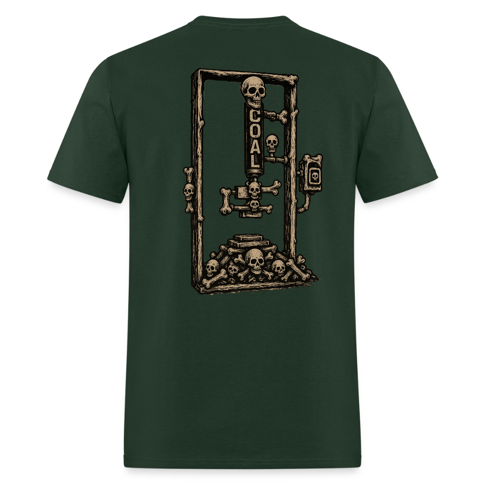 Good Bones H-Frame Tee - forest green