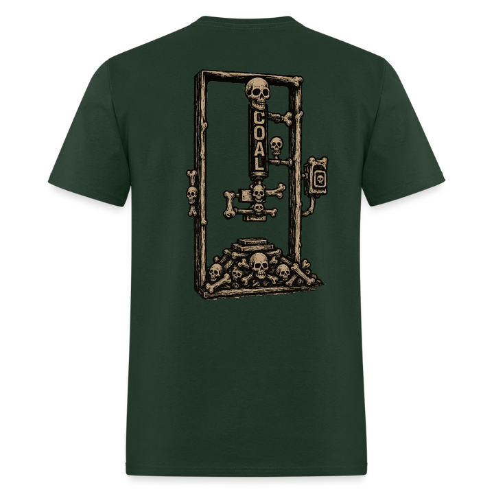 Good Bones H-Frame Tee - forest green