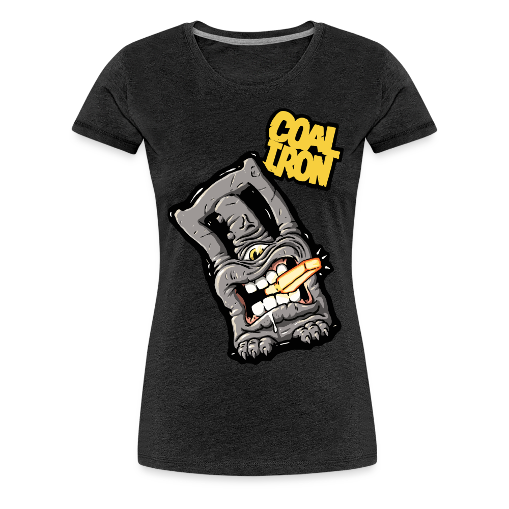 Women’s Premium MONSTER 12-Ton T-Shirt - charcoal grey