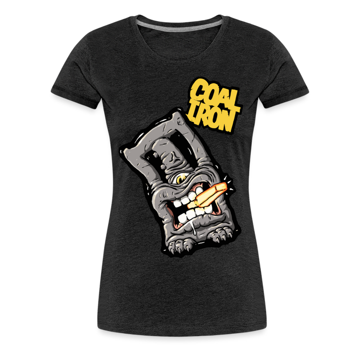 Women’s Premium MONSTER 12-Ton T-Shirt - charcoal grey