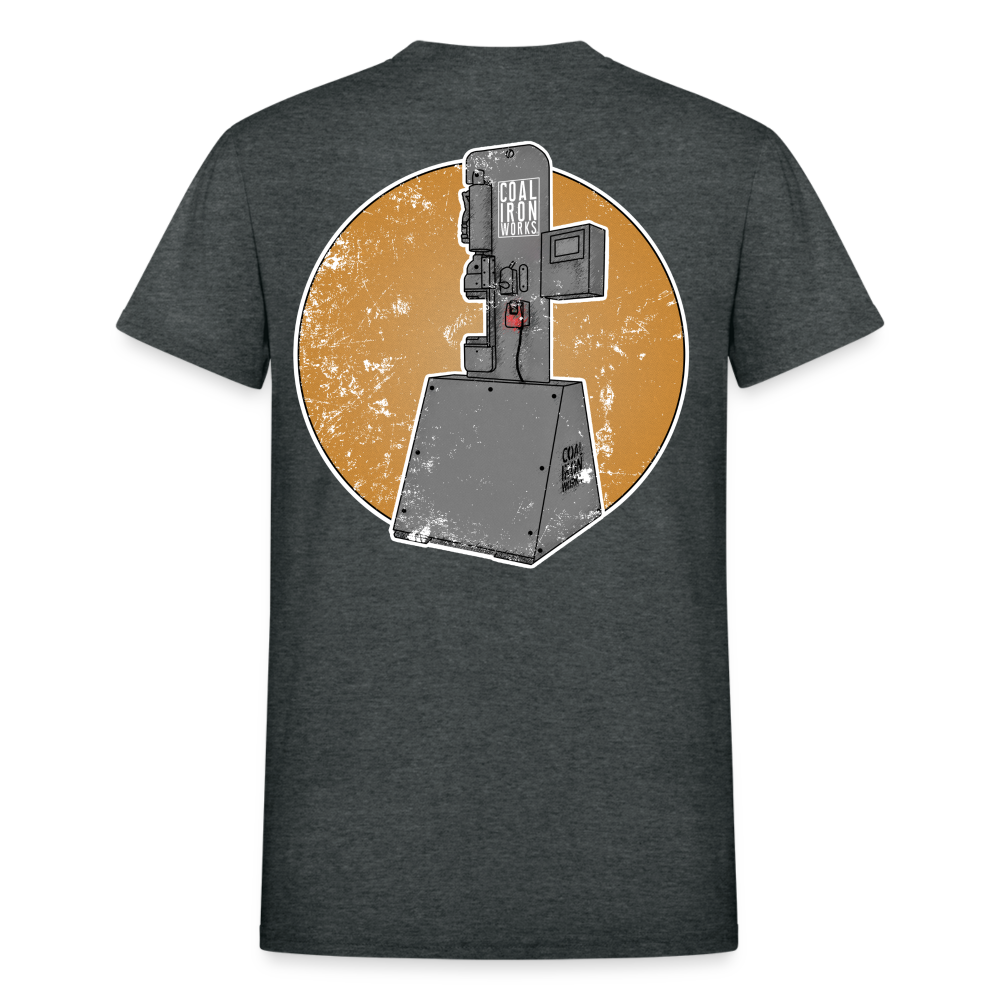 Coal Press Heavyweight Tee - deep heather