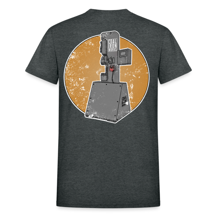 Coal Press Heavyweight Tee - deep heather