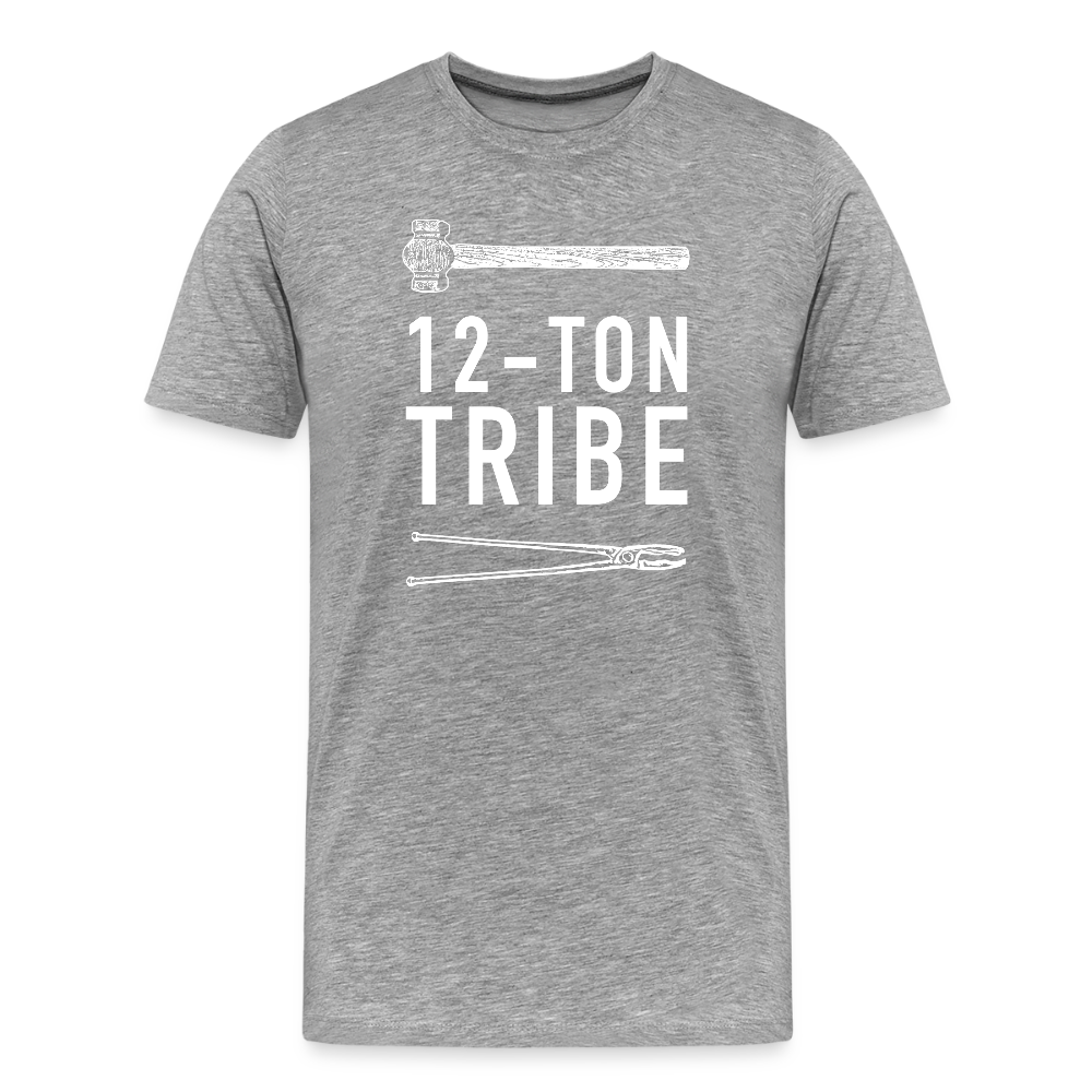 12-Ton Tribe T-Shirt - heather gray