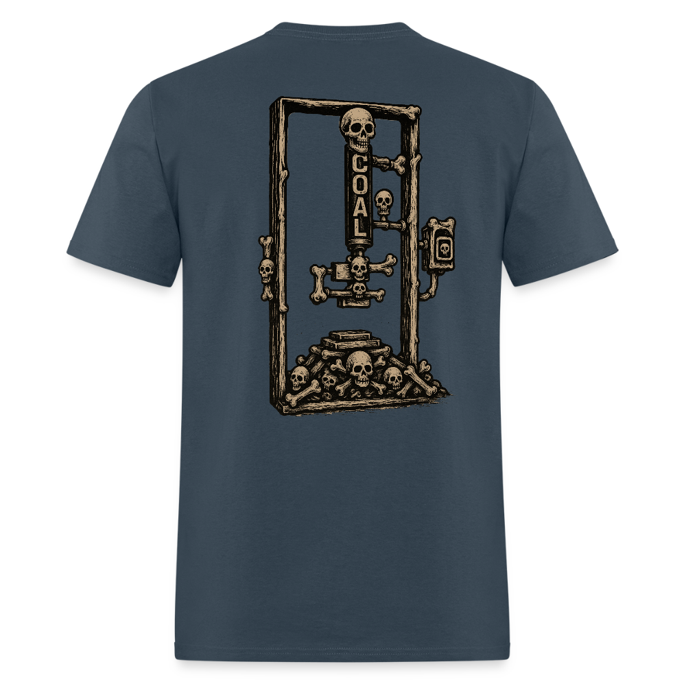 Good Bones H-Frame Tee -  blue dusk