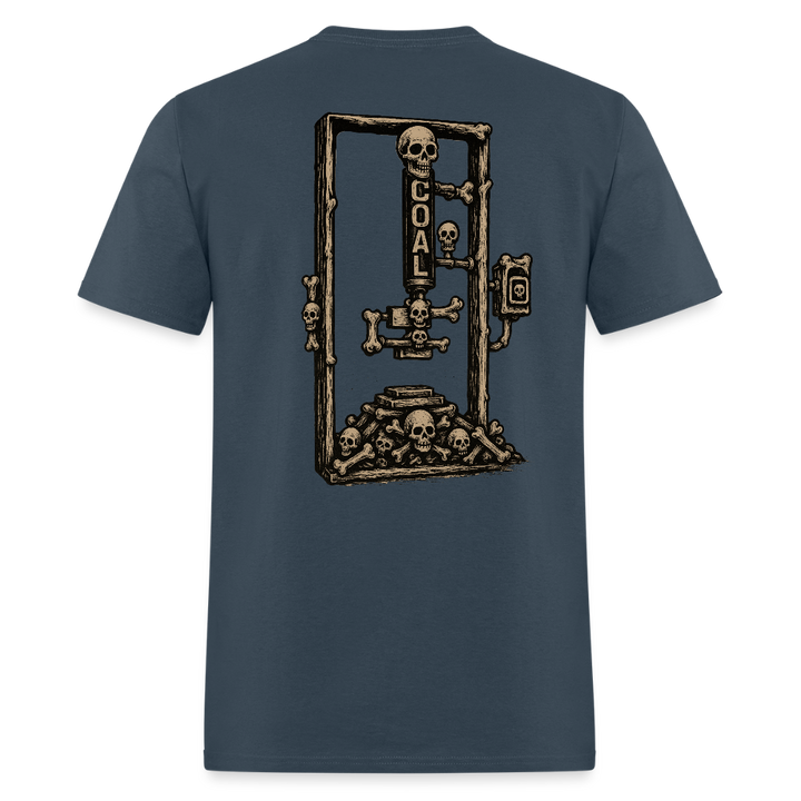 Good Bones H-Frame Tee -  blue dusk