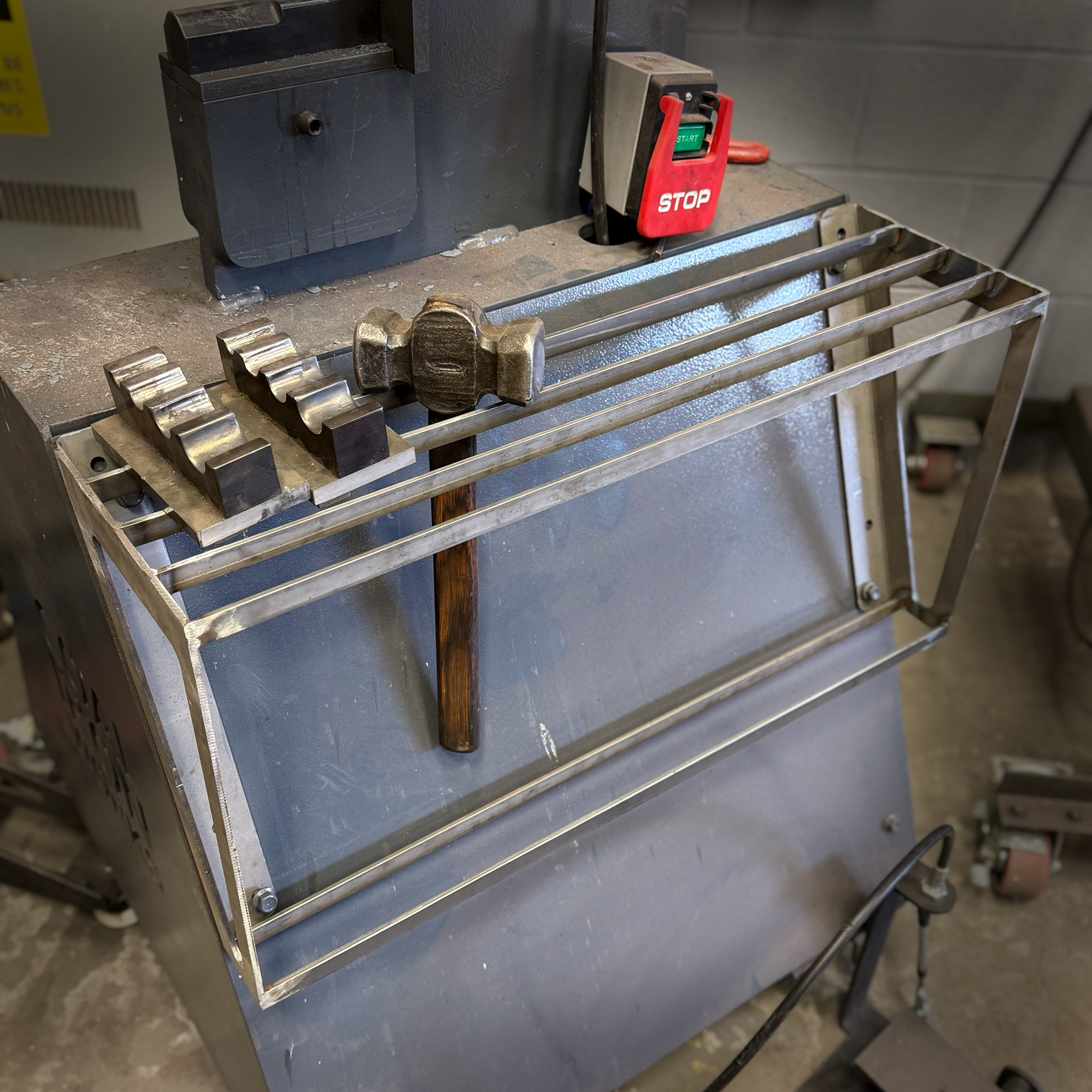 Die Press Rack Press Tool and Die Rack – Coal Iron Works