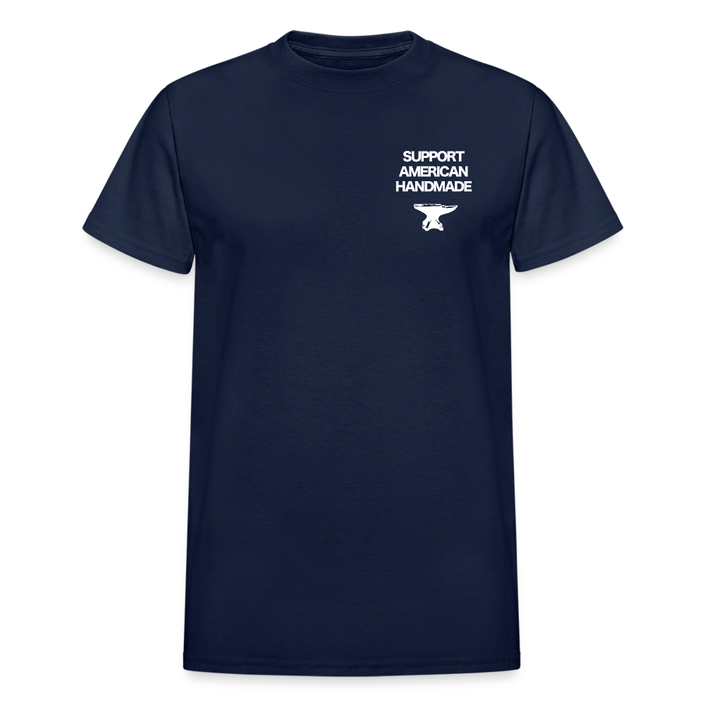 Support American Handmade T-Shirt - navy