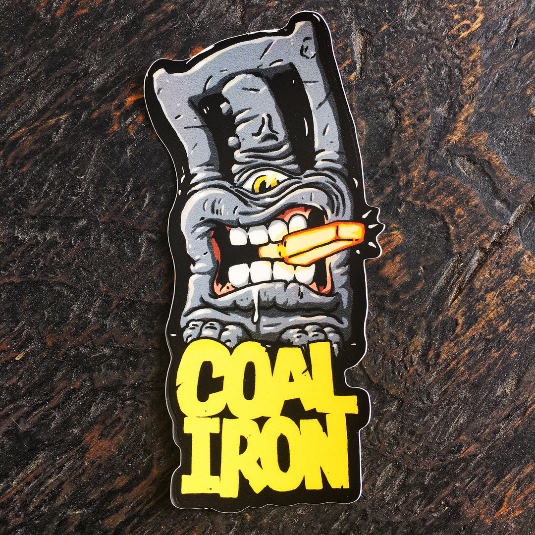 Coal Iron 12-TON MONSTER Stickers