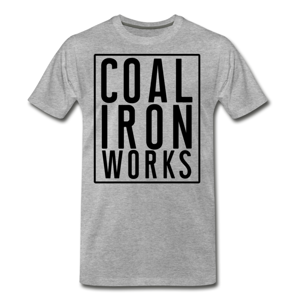 Men's Premium CIW Logo T-Shirt - heather gray