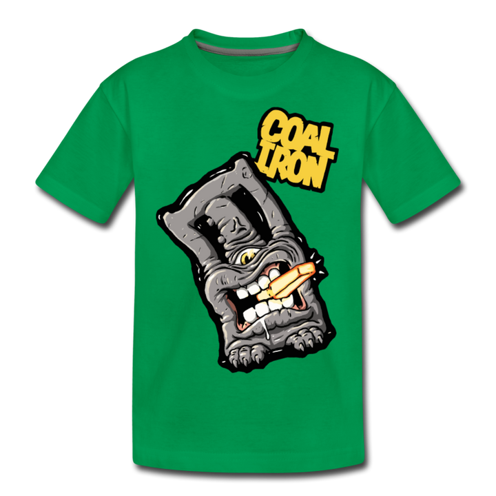 Kids' Premium MONSTER 12-Ton T-Shirt - kelly green