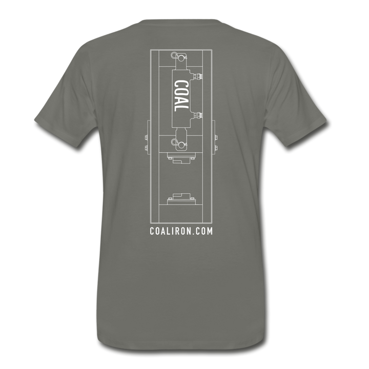 12-Ton Tribe T-Shirt - asphalt gray