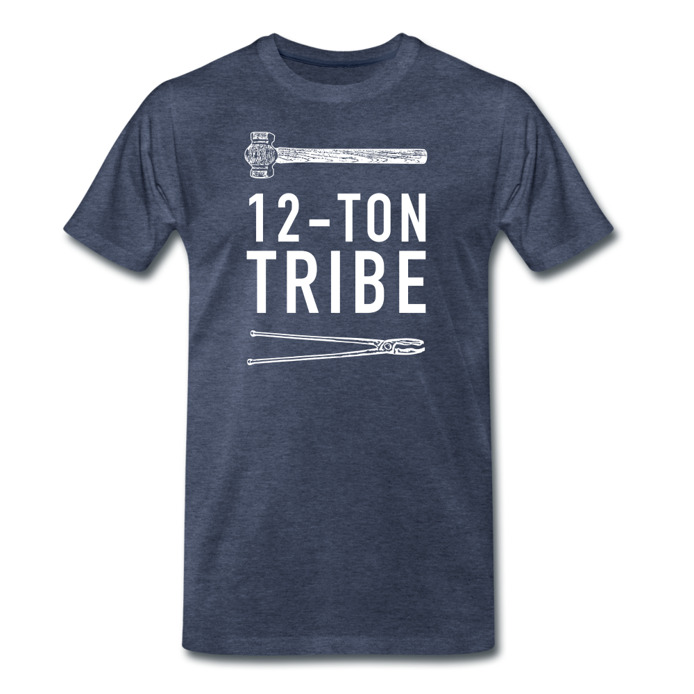 12-Ton Tribe T-Shirt - heather blue