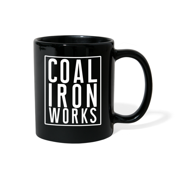 Coal Iron Works Coffee Mug - black