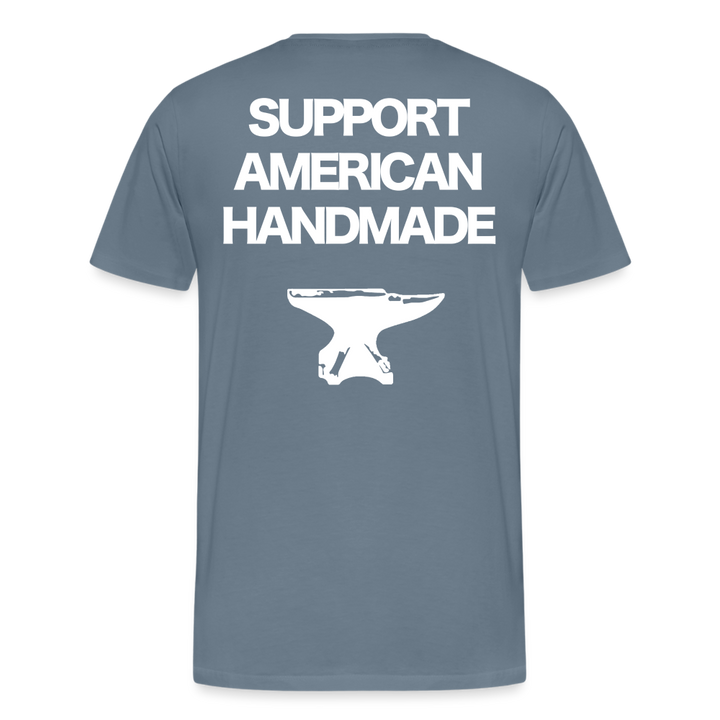 American Made Premium T-Shirt - steel blue