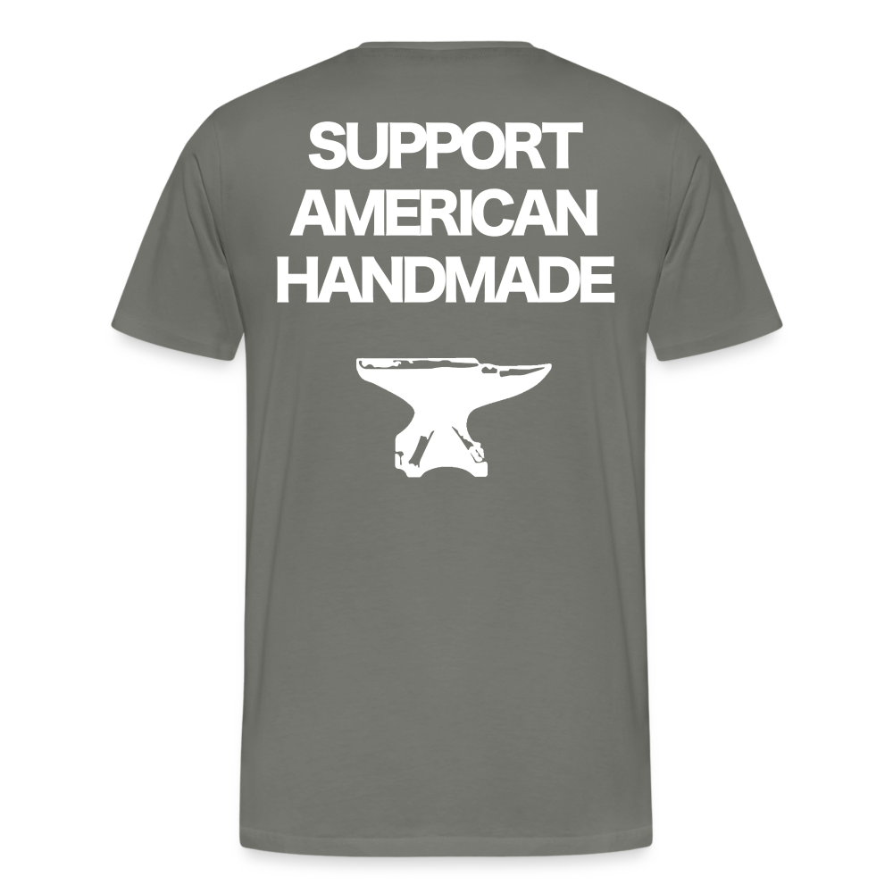 American Made Premium T-Shirt - asphalt gray