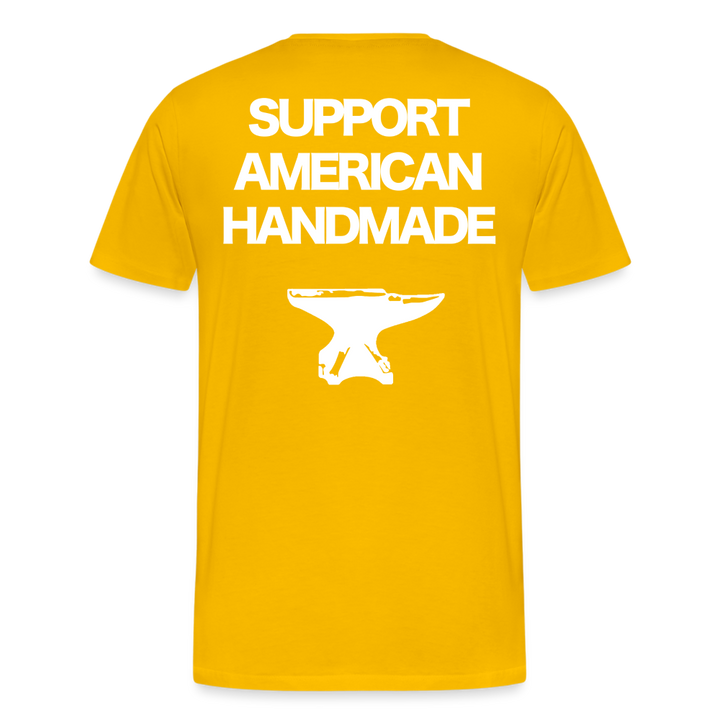 American Made Premium T-Shirt - sun yellow